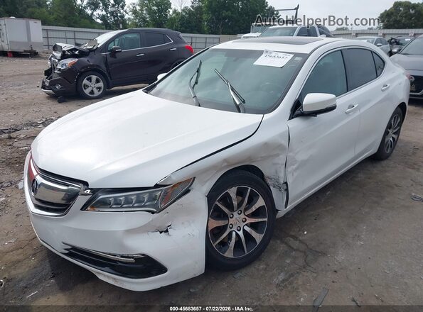 19UUB1F35GA004604 2016 ACURA TLX White Vista frontal