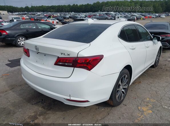 19UUB1F35GA004604 2016 ACURA TLX White Trasero derecho