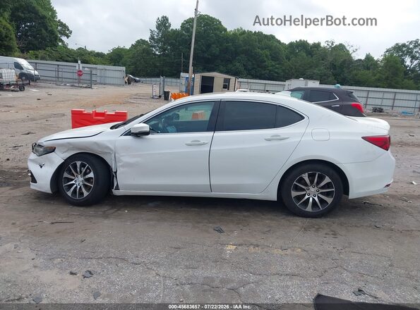 19UUB1F35GA004604 2016 ACURA TLX White Vista interior trasera