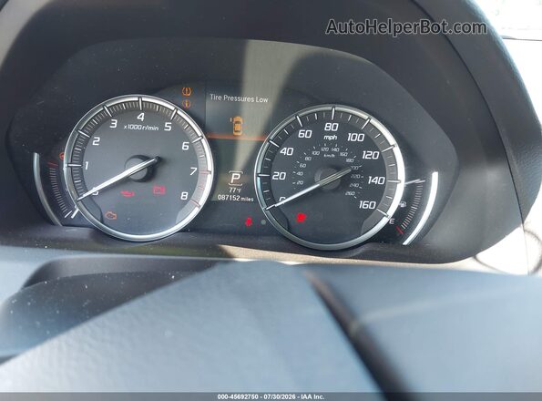 19UUB1F35LA010977 2020 ACURA TLX Gray Vista de los asientos traseros