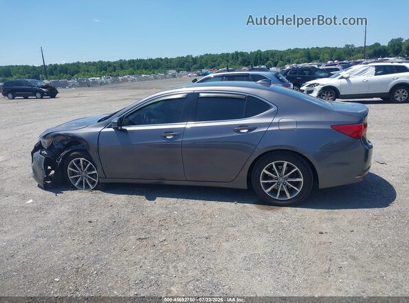 19UUB1F35LA010977 2020 ACURA TLX Gray Vista interior de 360 grados