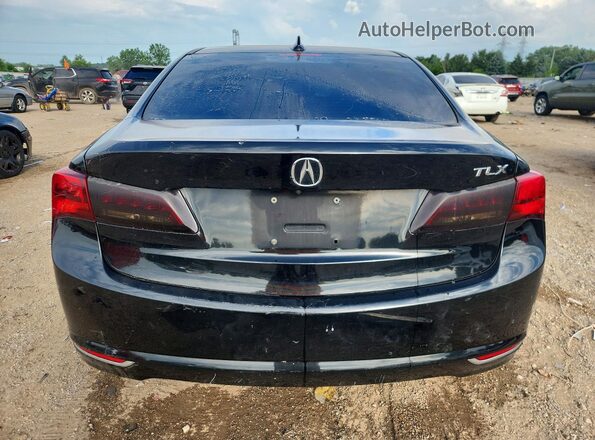 19UUB1F36GA000741 2016 ACURA TLX Black Rear view