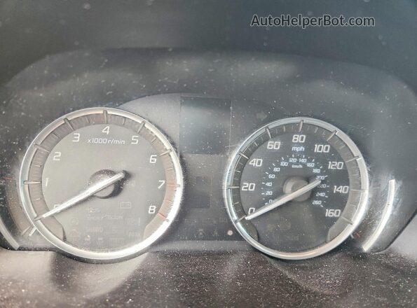 19UUB1F36GA000741 2016 ACURA TLX Black Instrument cluster view