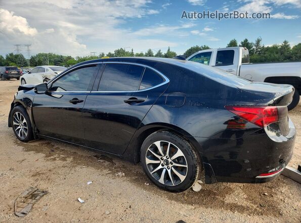 19UUB1F36GA000741 2016 ACURA TLX Black Rear left