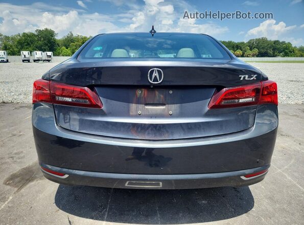 19UUB1F36GA002585 2016 ACURA TLX Gray Вид ззаду