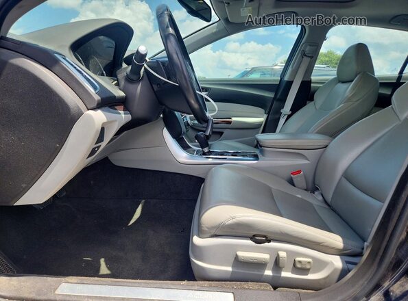 19UUB1F36GA002585 2016 ACURA TLX Gray Вид салону спереду