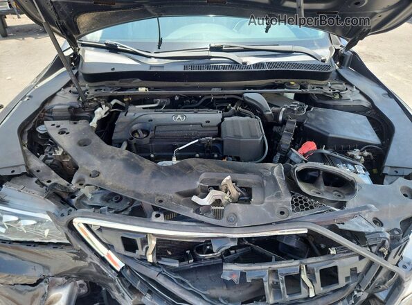 19UUB1F36GA002585 2016 ACURA TLX Gray Вид задньої частини салону