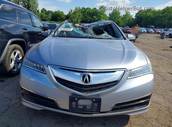 19UUB1F36GA005597 2016 ACURA TLX Silver Դիմացի տեսք