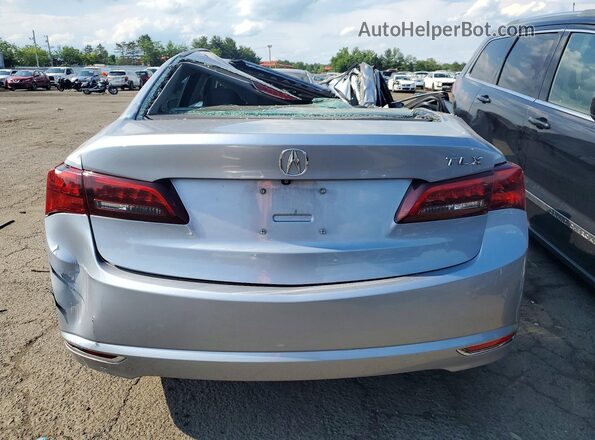 19UUB1F36GA005597 2016 ACURA TLX Silver Հետևի տեսք