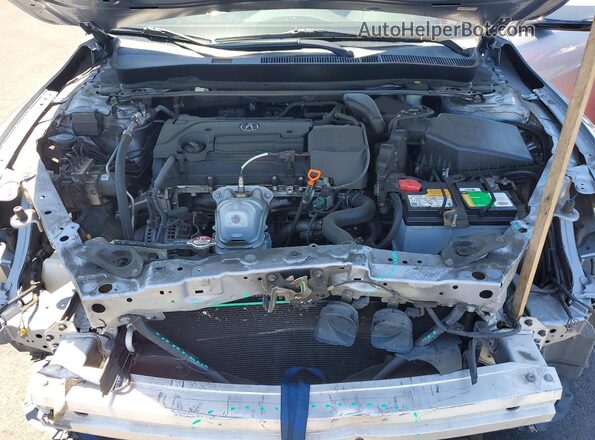19UUB1F36GA007110 2016 ACURA TLX Silver Вид задньої частини салону
