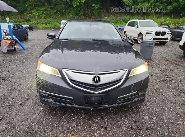 19UUB1F36GA009844 2016 ACURA TLX Black Вид спереду