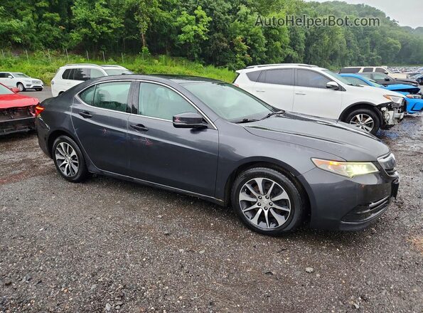 19UUB1F36GA009844 2016 ACURA TLX Black Передня права чверть