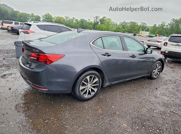 19UUB1F36GA009844 2016 ACURA TLX Black Задня права чверть