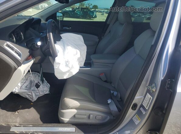 19UUB1F36GA012307 2016 ACURA TLX Gray Սալոնի դիմացի տեսք