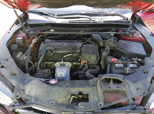 19UUB1F36HA003771 2017 ACURA TLX Red Vista trasera