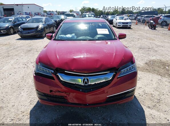 19UUB1F36HA003771 2017 ACURA TLX Red Vista del cuadro de instrumentos