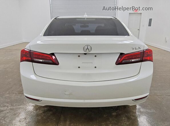 19UUB1F36HA009960 2017 ACURA TLX White Հետևի տեսք