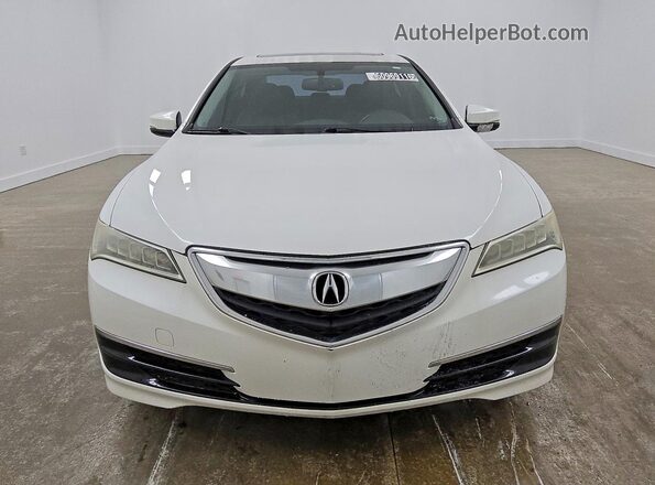 19UUB1F36HA009960 2017 ACURA TLX White Դիմացի տեսք