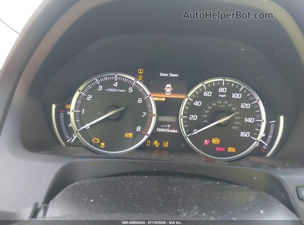 19UUB1F36KA003437 2019 ACURA TLX Gray Հետևի նստատեղերի տեսք