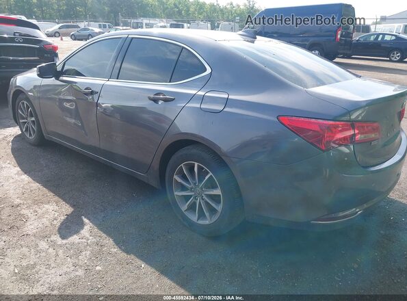 19UUB1F36KA003437 2019 ACURA TLX Gray Հետևի ձախ