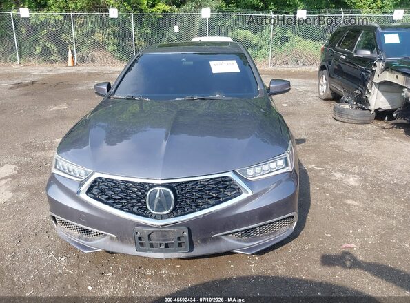 19UUB1F36KA003437 2019 ACURA TLX Gray Սարքավորումների վահանակի տեսք