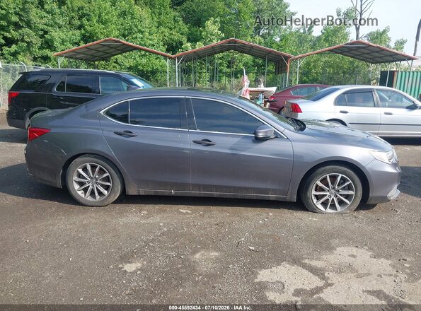 19UUB1F36KA003437 2019 ACURA TLX Gray Սալոնի հետևի տեսք