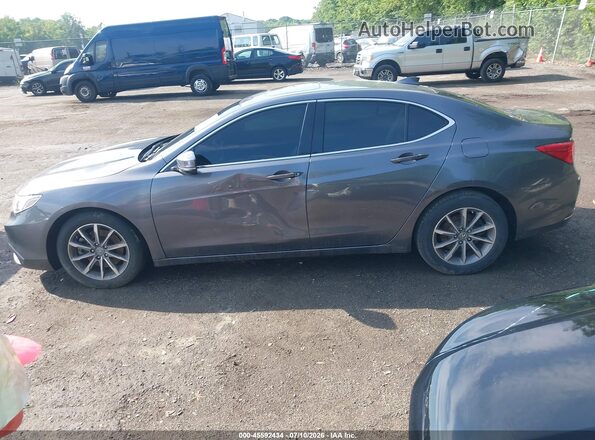 19UUB1F36KA003437 2019 ACURA TLX Gray Սալոնի 360 աստիճան տեսք