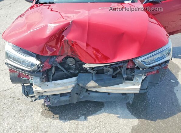 19UUB1F36KA004166 2019 ACURA TLX Red Rear interior view