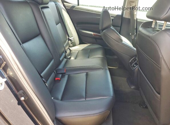 19UUB1F37GA003115 2016 ACURA TLX Gray Widok tylnych siedzeń