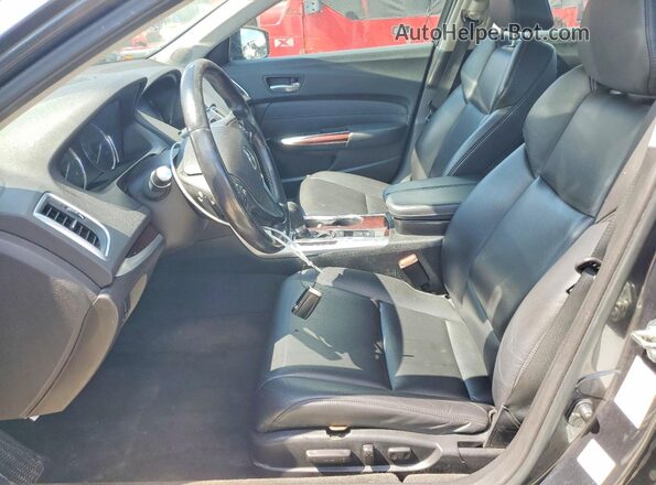 19UUB1F37GA003115 2016 ACURA TLX Gray Widok wnętrza z przodu