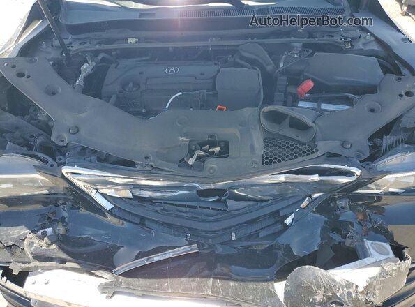 19UUB1F37GA010453 2016 ACURA TLX Black Սալոնի հետևի տեսք