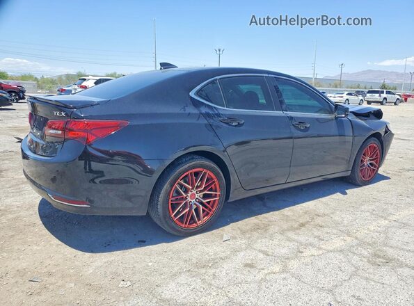 19UUB1F37GA010453 2016 ACURA TLX Black Հետևի աջ