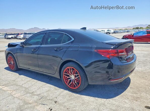 19UUB1F37GA010453 2016 ACURA TLX Black Հետևի ձախ