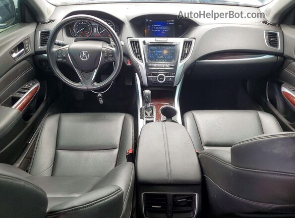 19UUB1F37GA010453 2016 ACURA TLX Black Առջևի վահանակի տեսք