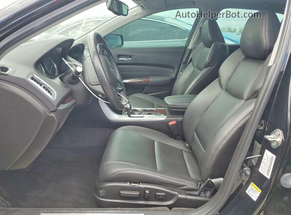 19UUB1F37GA010453 2016 ACURA TLX Black Սալոնի դիմացի տեսք