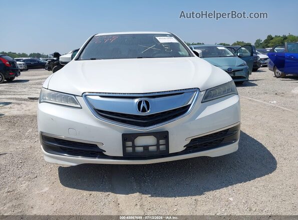 19UUB1F37HA008073 2017 ACURA TLX White Vista frontal