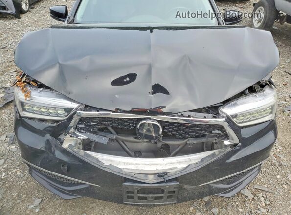 19UUB1F37KA007514 2019 ACURA TLX Black Rear interior view