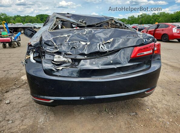 19UUB1F37LA000287 2020 ACURA TLX Black Widok z tyłu