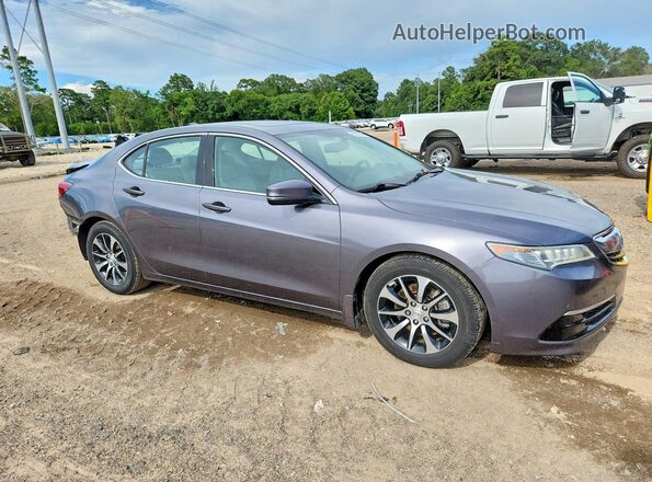 19UUB1F38HA000340 2017 ACURA TLX Charcoal წინა მარჯვენა