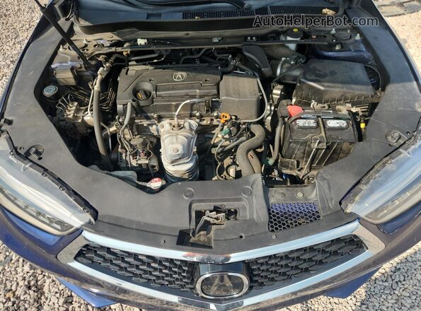 19UUB1F38JA005561 2018 ACURA TLX Blue Vista interior trasera