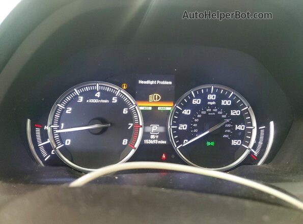 19UUB1F38JA008461 2018 ACURA TLX Серебряный Вид щитка приборов