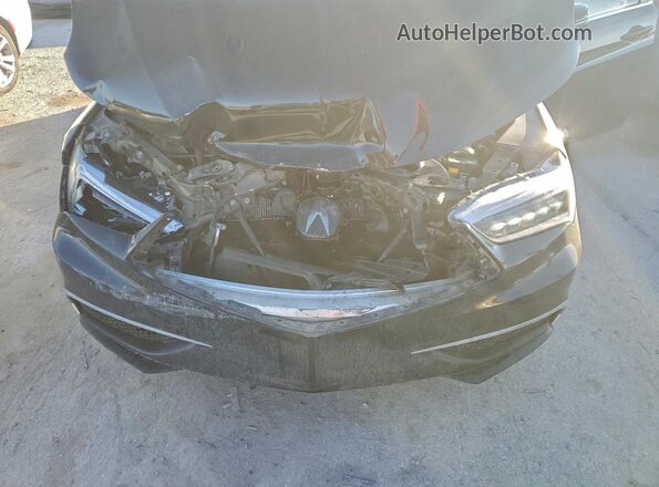 19UUB1F38LA013937 2020 ACURA TLX Black Սալոնի հետևի տեսք