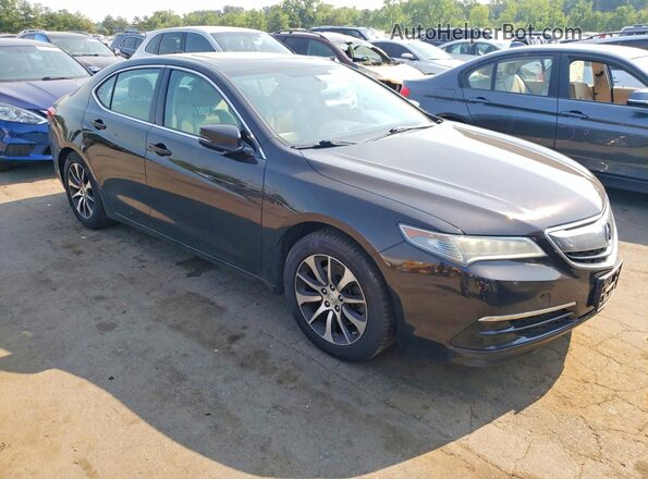 19UUB1F39HA008205 2017 ACURA TLX Коричневый Передняя правая четверть