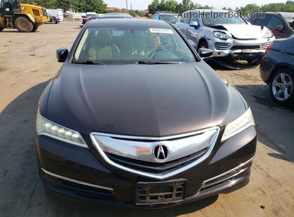 19UUB1F39HA008205 2017 ACURA TLX Коричневый Вид спереди