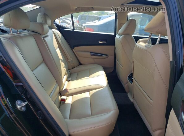 19UUB1F39HA008205 2017 ACURA TLX Коричневый Вид задних сидений