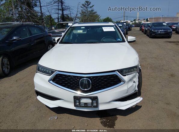 19UUB1F39KA007921 2019 ACURA TLX White Սարքավորումների վահանակի տեսք