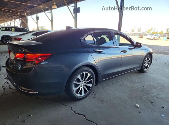 19UUB1F3XGA000077 2016 ACURA TLX Charcoal Задня права чверть