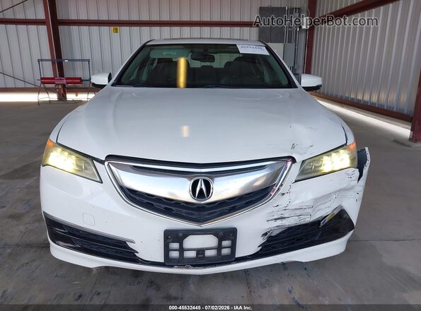 19UUB1F3XGA005330 2016 ACURA TLX White Instrument cluster view