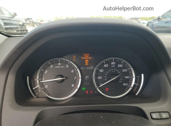 19UUB1F3XGA006669 2016 ACURA TLX White Սարքավորումների վահանակի տեսք