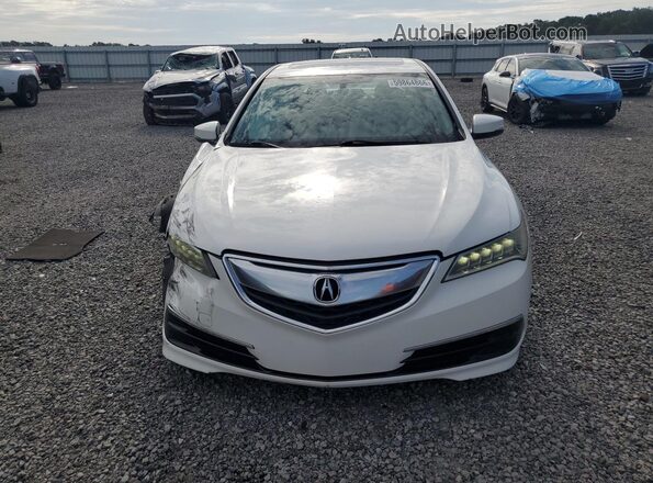 19UUB1F3XGA006669 2016 ACURA TLX White Դիմացի տեսք